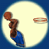 Logo Sports Basketball 004 Animated