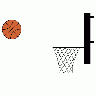 Logo Sports Basketball 002 Animated