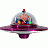 Logo Scifi Spaceships 008 Animated
