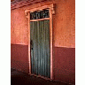 Photo Small Wooden Doorway Building title=