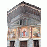 Photo Small Church Gable Paintings Building