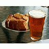 Photo Small Bread And Beer Drink