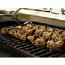 Photo Small Grilled Beef Kabobs Food title=