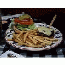 Photo Small Burger And Fries Food