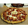 Photo Small Pizza Pepperoni Food