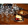 Photo Small Wine Glasses And Cheese Interior