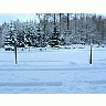 Photo Small Barbwire Fence Landscape