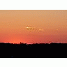 Photo Small Red Sky After Sunset Landscape