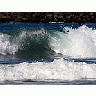 Photo Small Wave Details Ocean