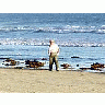 Photo Small Beach Man People