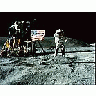 Photo Small Apollo Flag Space
