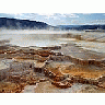 Photo Small Mammoth Hot Springs Travel