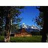 Photo Small Mormon Row Barns In Grand Teton Travel title=