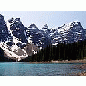 Photo Small Moraine Lake In Banff Travel title=