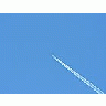 Photo Small Airplane Condensation Trail Vehicle