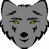 Simple Stylized Wolf He 01 Animal