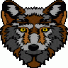 Stylized Wolf Head Geral 01 Animal