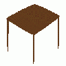 Small Square Table 01 Building