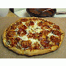 Photo Big Pizza Pepperoni Food