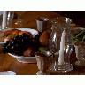 Photo Big Glasses And Food Interior title=