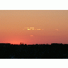 Photo Big Red Sky After Sunset Landscape title=