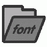 Folder Fonts Computer title=