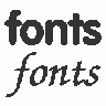 FONTS Computer title=