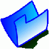 Folder Blue Computer