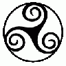 Celtic Triskell 01 Decoration title=