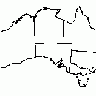Australia Outline With Boundaries Geography