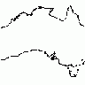 Australia Outline Without Boundaries Geography title=