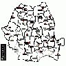 Romanian Map With Count 01 Geography