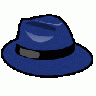 Blue Fedora People title=