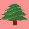 Simple Evergreen With Highlights 01 Plants