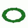 Wreath Of Evergreen With Red Berries 01 Recreation