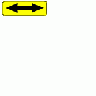 Double Arrow Sign 01 Shape title=