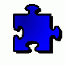 Jigsaw Blue 09 Shape