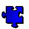 Jigsaw Blue 11 Shape