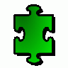 Jigsaw Green 01 Shape