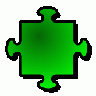 Jigsaw Green 04 Shape