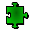 Jigsaw Green 05 Shape