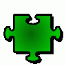 Jigsaw Green 06 Shape title=