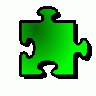 Jigsaw Green 09 Shape title=