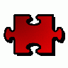 Jigsaw Red 02 Shape