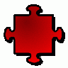 Jigsaw Red 04 Shape title=