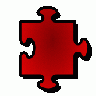 Jigsaw Red 05 Shape title=