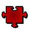 Jigsaw Red 06 Shape title=