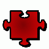 Jigsaw Red 06 Shape