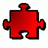Jigsaw Red 08 Shape
