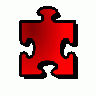 Jigsaw Red 13 Shape